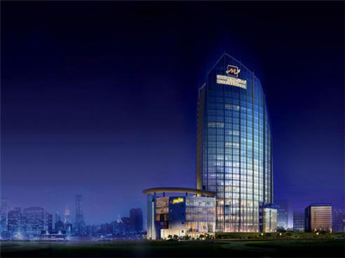 夜景鸟瞰图.